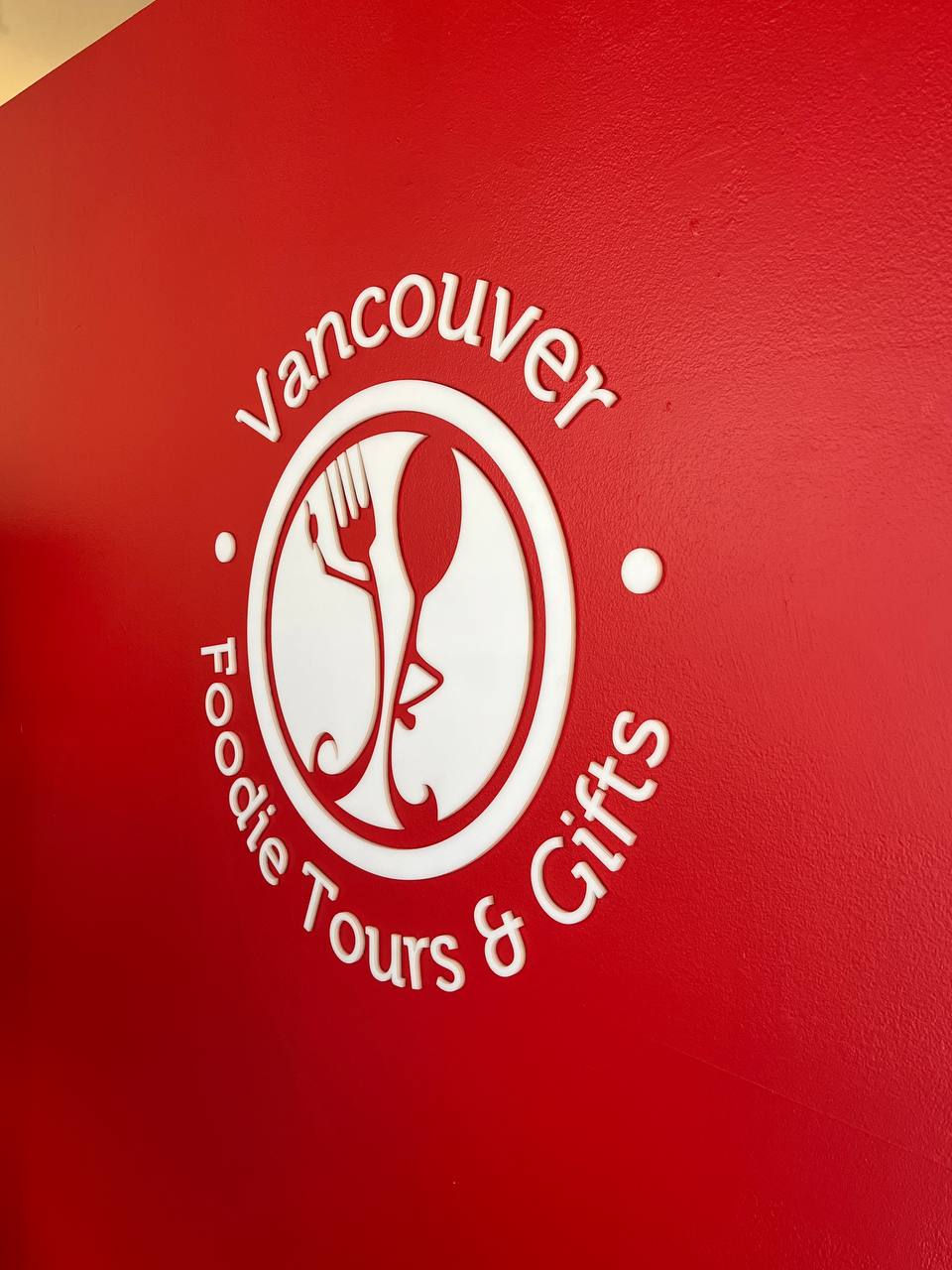 Interior 3D logo sign